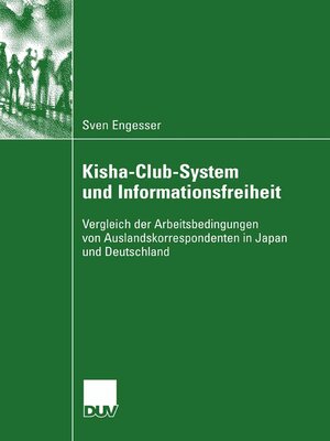 cover image of Kisha-Club-System und Informationsfreiheit